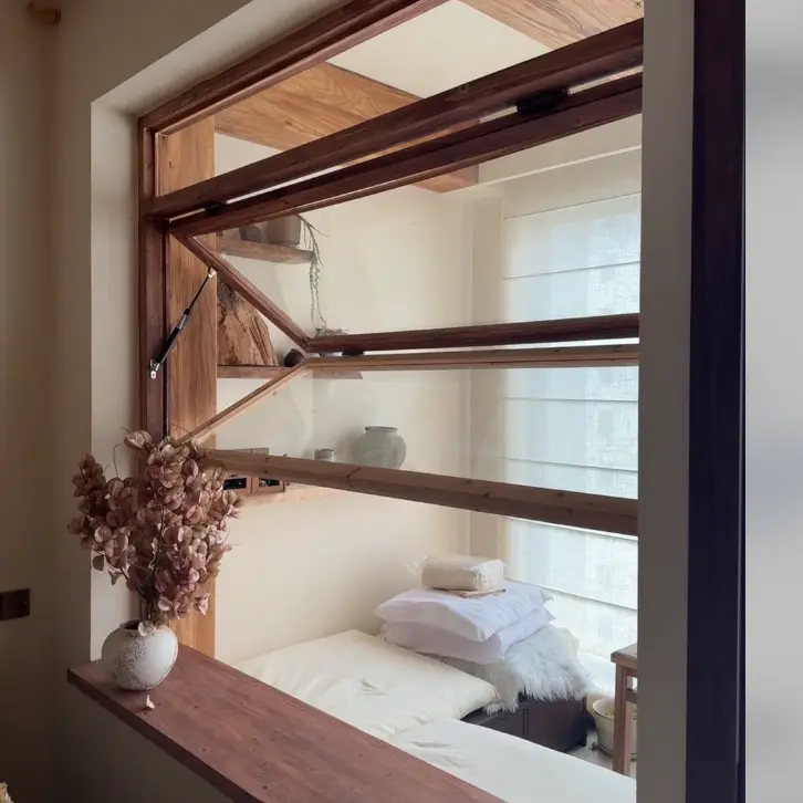 అల్యూమినియం మిశ్రమం టాప్-హింగ్డ్ విండోస్