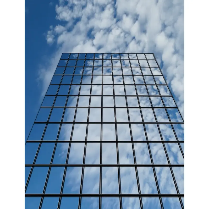 కర్టెన్ వాల్స్ కోసం తక్కువ-E గ్లాస్