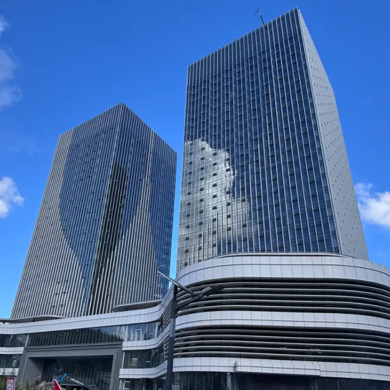 ప్రామాణిక ఏకీకృత కర్టెన్ గోడలు